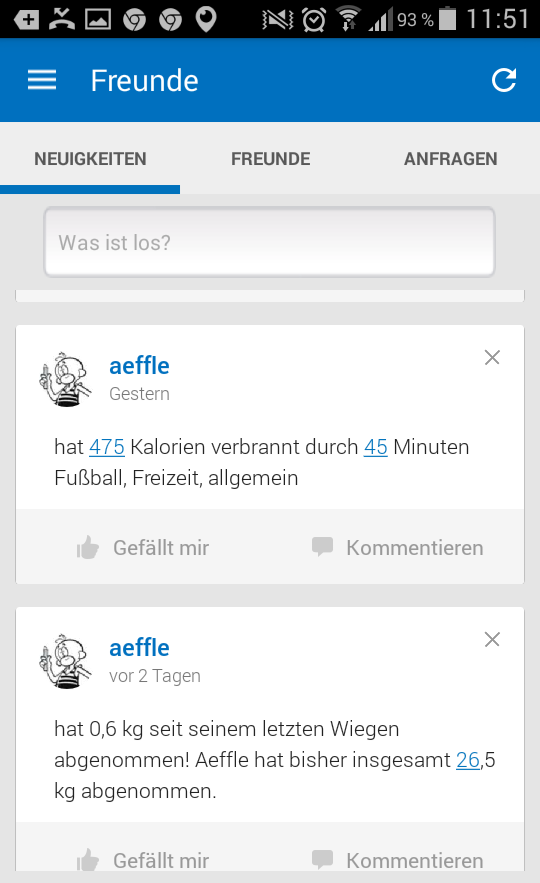 Automatisches Abnehmprotokoll