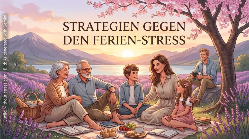 Tipps gegen Ferien-Stress